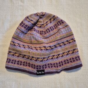 Turtle Fur women's one size 100% merino wool, name crossed off tag, GUC